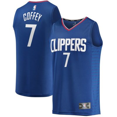 Amir Coffey LA Clippers Youth Fast Break Player Jersey - Icon Edition - Royal