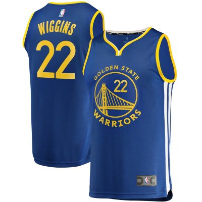 Andrew Wiggins Golden State Warriors Fast Break Replica Jersey - Icon Edition - Royal