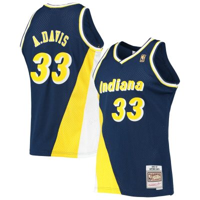 Antonio Davis Indiana Pacers 1996/97 Hardwood Classics Swingman Jersey - Navy