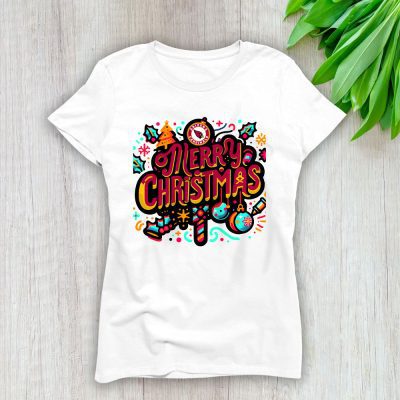 Arizona Cardinals Merry Christmas NFL Gift For Fan Christmas Funny Lady T-Shirt Women Tee LTL20185