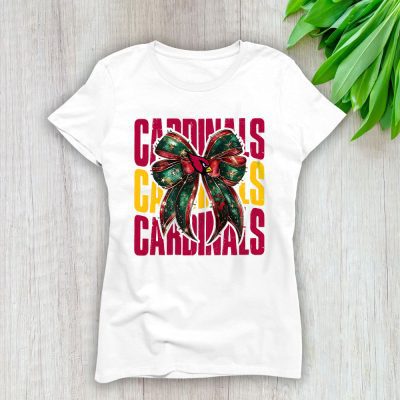 Arizona Cardinals Merry Christmas NFL Gift For Fan Christmas Funny Lady T-Shirt Women Tee LTL20187