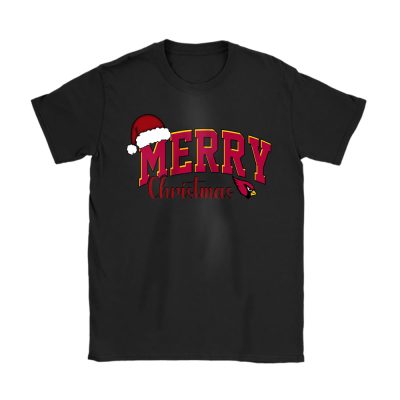 Arizona Cardinals Merry Christmas NFL Gift For Fan Christmas Funny Unisex T-Shirt Cotton Tee TAT20186