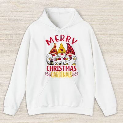 Arizona Cardinals Merry Christmas NFL Gift For Fan Christmas Gnomes Unisex Hoodie TAS20184