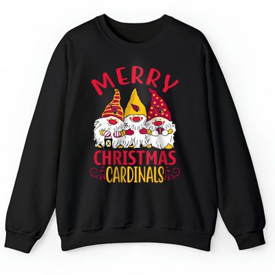 Arizona Cardinals Merry Christmas NFL Gift For Fan Christmas Gnomes Unisex Sweatshirt TAH20184