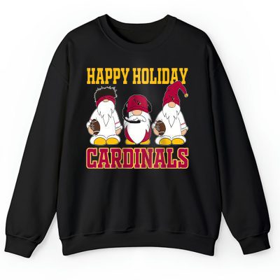 Arizona Cardinals Merry Christmas NFL Gift For Fan Christmas Gnomes Unisex Sweatshirt TAH20190