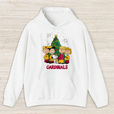 Arizona Cardinals Merry Christmas NFL Gift For Fan Christmas Snoopy And Friends Unisex Hoodie TAS20191