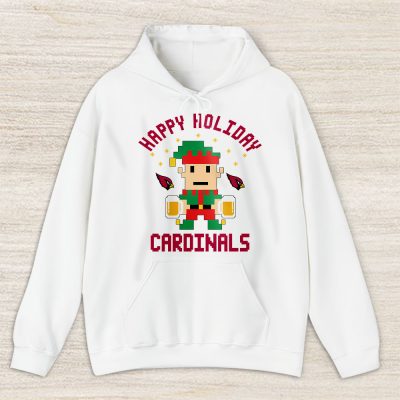 Arizona Cardinals Merry Christmas NFL Gift For Fan Cute Elf Happy Holiday Unisex Hoodie TAS20172