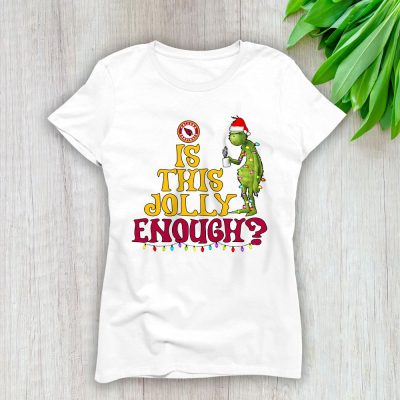 Arizona Cardinals Merry Christmas NFL Gift For Fan Cute Grinch Lady T-Shirt Women Tee LTL20189