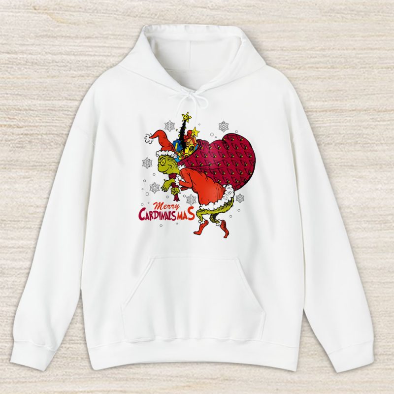 Arizona Cardinals Merry Christmas NFL Gift For Fan Cute Grinch Unisex Hoodie TAS20195