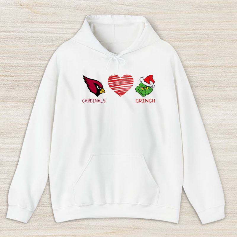 Arizona Cardinals Merry Christmas NFL Gift For Fan Cute Grinch Unisex Hoodie TAS20198