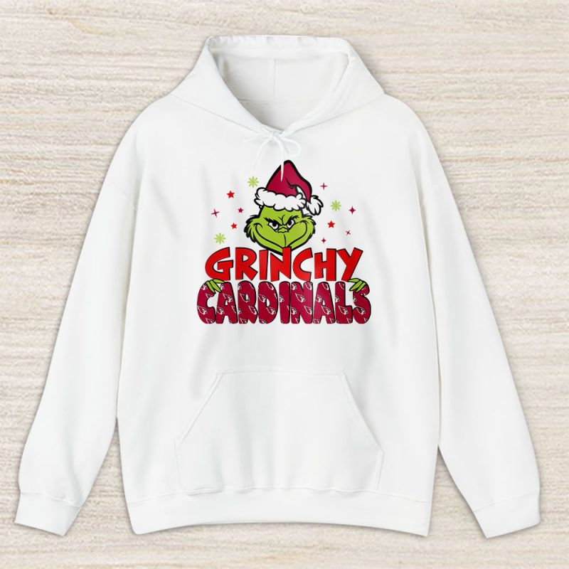 Arizona Cardinals Merry Christmas NFL Gift For Fan Cute Grinch Unisex Hoodie TAS20199