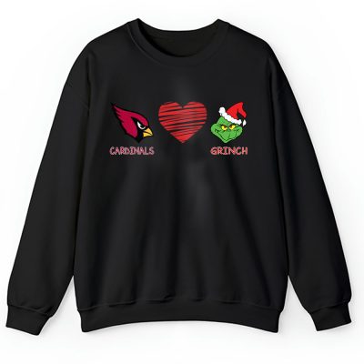 Arizona Cardinals Merry Christmas NFL Gift For Fan Cute Grinch Unisex Sweatshirt TAH20198