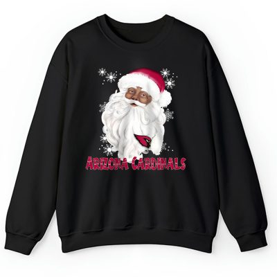 Arizona Cardinals Merry Christmas NFL Gift For Fan Cute Santa Hohoho Unisex Sweatshirt TAH20168