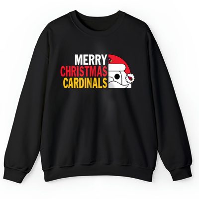 Arizona Cardinals Merry Christmas NFL Gift For Fan Cute Santa Hohoho Unisex Sweatshirt TAH20176