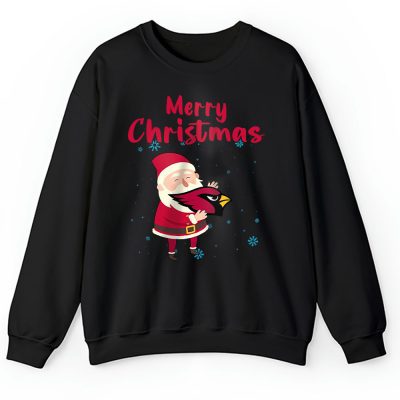 Arizona Cardinals Merry Christmas NFL Gift For Fan Cute Santa Hohoho Unisex Sweatshirt TAH20181