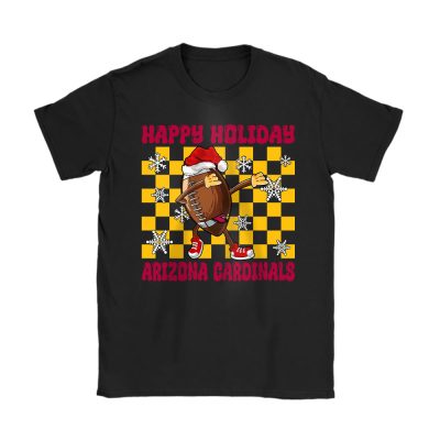 Arizona Cardinals Merry Christmas NFL Gift For Fan Rugby Ball Unisex T-Shirt Cotton Tee TAT20177