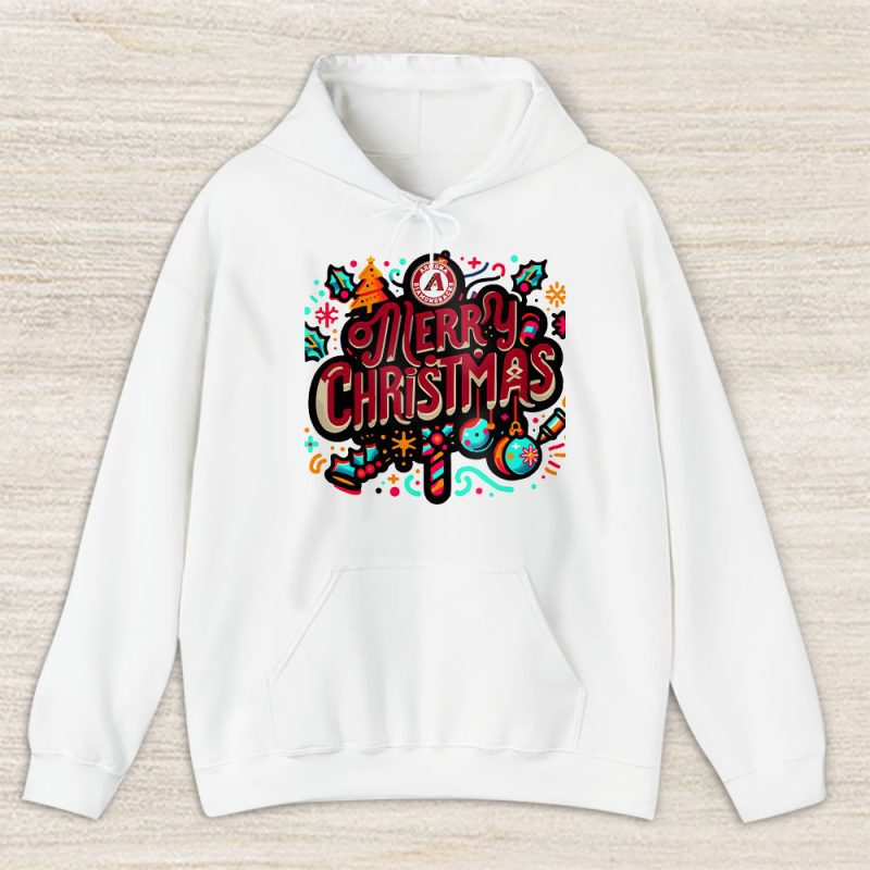 Arizona Diamondbacks Merry Christmas MLB Gift For Fan Christmas Funny Unisex Hoodie TAS21292