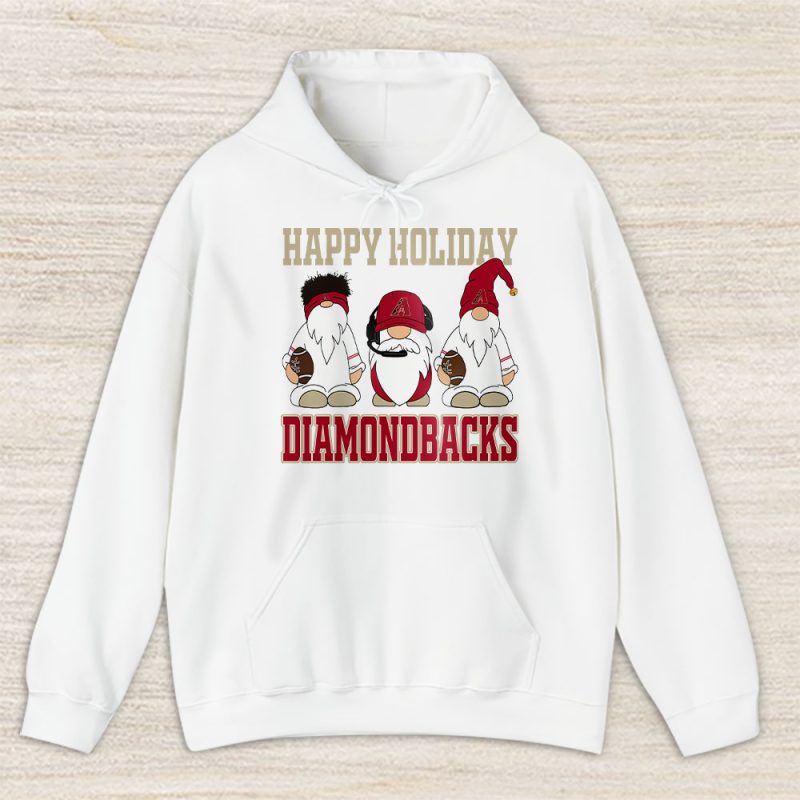 Arizona Diamondbacks Merry Christmas MLB Gift For Fan Christmas Gnomes Unisex Hoodie TAS21294