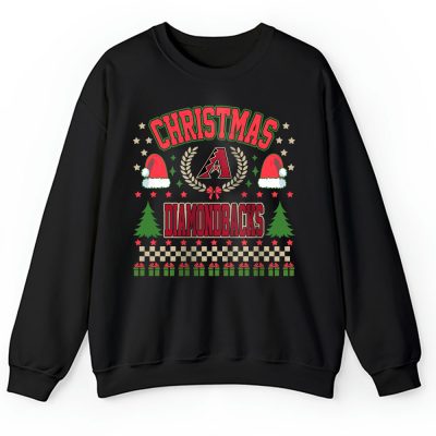 Arizona Diamondbacks Merry Christmas MLB Gift For Fan Cute Santa Hohoho Unisex Sweatshirt TAH21603