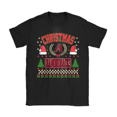 Arizona Diamondbacks Merry Christmas MLB Gift For Fan Cute Santa Hohoho Unisex T-Shirt Cotton Tee TAT21603