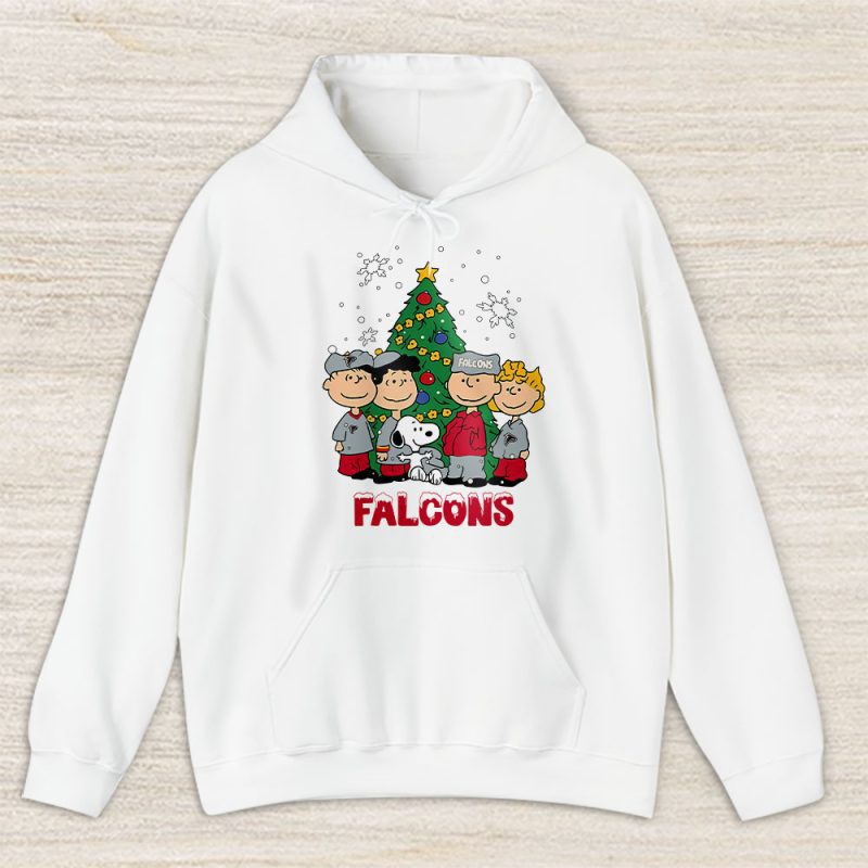 Atlanta Falcons Merry Christmas NFL Gift For Fan Christmas Snoopy And Friends Unisex Hoodie TAS20226