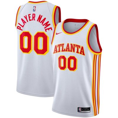 Atlanta Hawks 2020/21 Swingman Custom Jersey - Association Edition - White