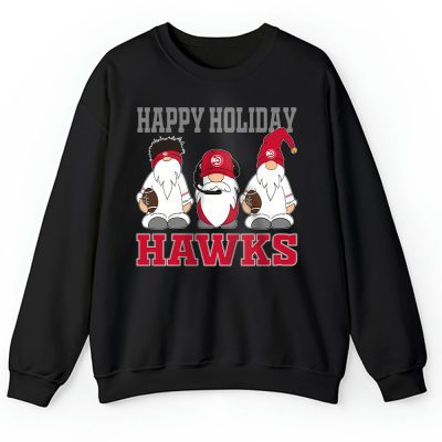 Atlanta Hawks Merry Christmas NBA Gift For Fan Christmas Gnomes Unisex Sweatshirt TAH21301