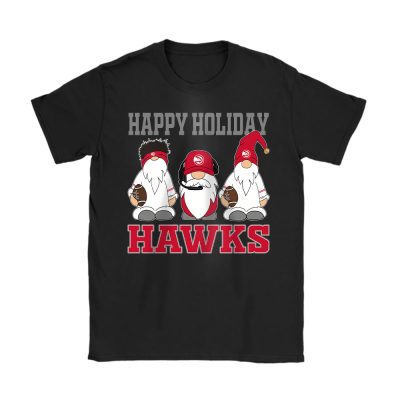 Atlanta Hawks Merry Christmas NBA Gift For Fan Christmas Gnomes Unisex T-Shirt Cotton Tee TAT21301