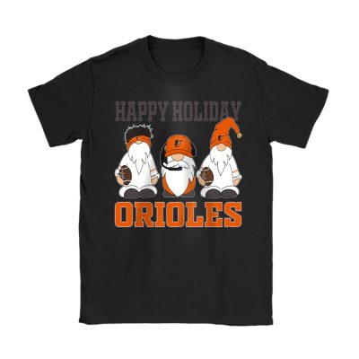 Baltimore Orioles Merry Christmas MLB Gift For Fan Christmas Gnomes Unisex T-Shirt Cotton Tee TAT21307