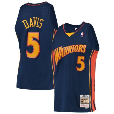 Baron Davis Golden State Warriors 2006/07 Hardwood Classics Swingman Jersey - Navy