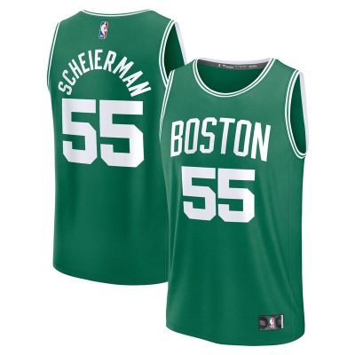 Baylor Scheierman Boston Celtics 2024 NBA Draft Fast Break Player Jersey - Icon Edition - Kelly Green