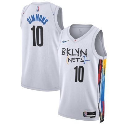 Ben Simmons Brooklyn Nets 2022/23 Swingman Jersey - City Edition - White