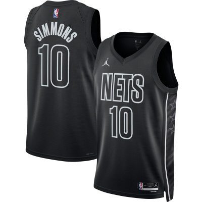 Ben Simmons Brooklyn Nets Swingman Jersey - Statement Edition - Black