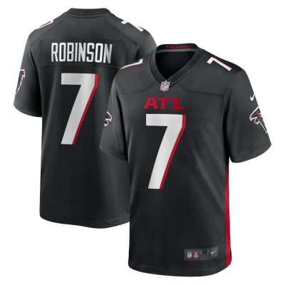 Bijan Robinson Atlanta Falcons Youth Game Jersey - Black