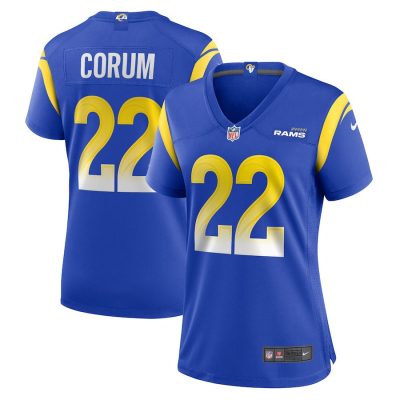 Blake Corum Los Angeles Rams Women's Game Jersey - Royal