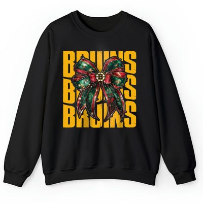 Boston Bruins Merry Christmas NHL Gift For Fan Christmas Funny Unisex Sweatshirt TAH21312