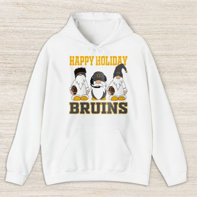 Boston Bruins Merry Christmas NHL Gift For Fan Christmas Gnomes Unisex Hoodie TAS21314