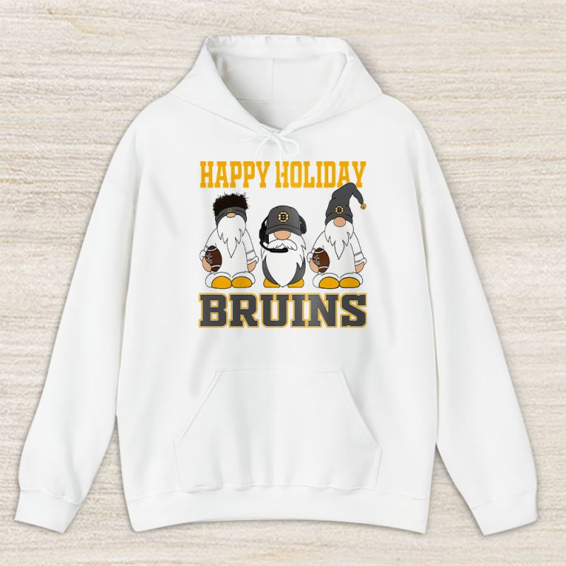 Boston Bruins Merry Christmas NHL Gift For Fan Christmas Gnomes Unisex Hoodie TAS21314