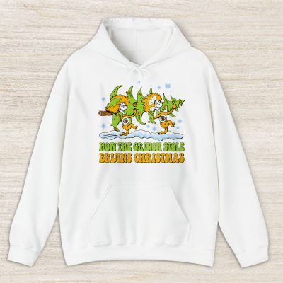 Boston Bruins Merry Christmas NHL Gift For Fan Cute Grinch Unisex Hoodie TAS21624