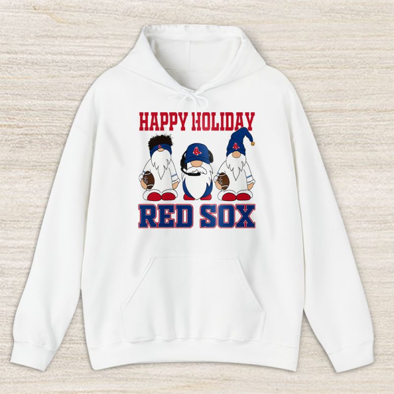 Boston Red Sox Merry Christmas MLB Gift For Fan Christmas Gnomes Unisex Hoodie TAS21323