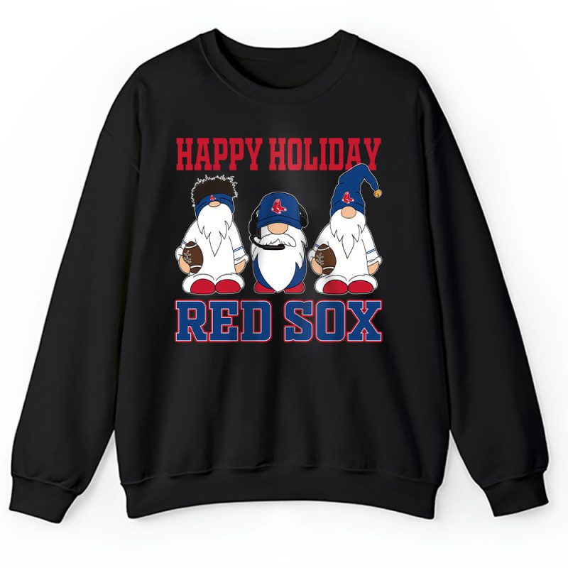 Boston Red Sox Merry Christmas MLB Gift For Fan Christmas Gnomes Unisex Sweatshirt TAH21323