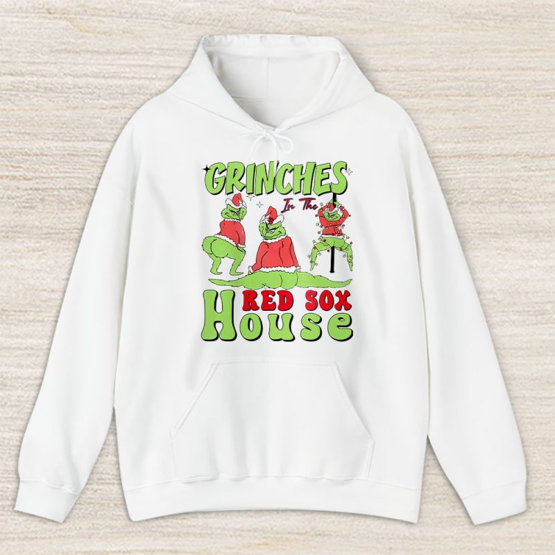 Boston Red Sox Merry Christmas MLB Gift For Fan Cute Grinch Unisex Hoodie TAS21637