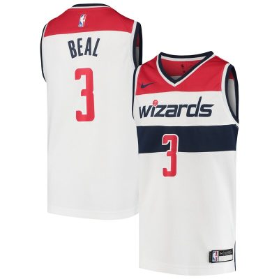 Bradley Beal Washington Wizards Youth Swingman Jersey - Statement Edition - White