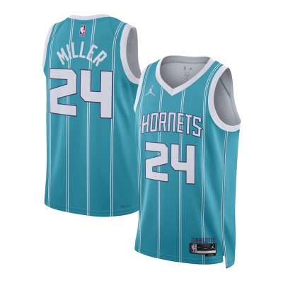 Brandon Miller Charlotte Hornets NBA Draft Swingman Jersey - Icon Edition - Teal