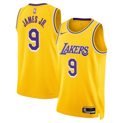 Bronny James Los Angeles Lakers 2024 Offseason Addition Swingman Jersey - Gold