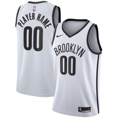 Brooklyn Nets 2020/21 Swingman Custom Jersey - Association Edition - White