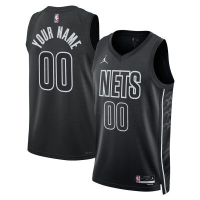 Brooklyn Nets 2022/23 Swingman Custom Jersey - Statement Edition - Black