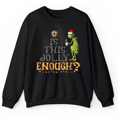 Brooklyn Nets Merry Christmas NBA Gift For Fan Cute Grinch Unisex Sweatshirt TAH21316