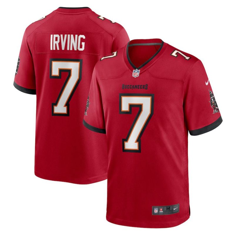 Bucky Irving Tampa Bay Buccaneers Game Jersey - Red