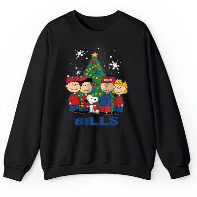 Buffalo Bills Merry Christmas NFL Gift For Fan Christmas Snoopy And Friends Unisex Sweatshirt TAH20296